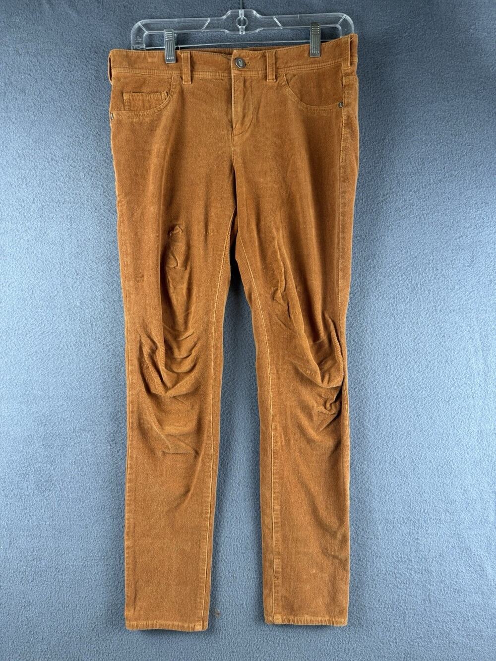 Anthropologie Pilcro & the Letterpress High-Rise Skinny Corduroy Pants, Size 29P